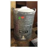 Lot, galvanized water dispenser cooler, nice