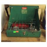 Coleman 2 burner camping cook stove, portable