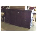 Modern Buffet Server, bow front center design