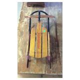 Vintage Monoplane Childs Runner Snow Sled, nice