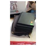 Executive note binders (6) with one tote bag