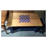 Country craft design coffee table 37x22x18 some