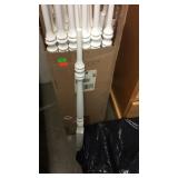 Porch railing spindles white group of about 60