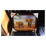 3D elephant picture 18x15
