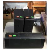 Three infinity speakers