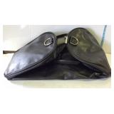 Versace black tote bag