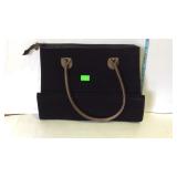 Lavin Paris suede handbag