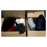 Two boxes clothing men