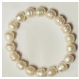 Freshwater Pearl Flexible Size Bracelet