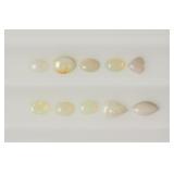 10 Genuine Australian Opals (approx wt.
