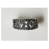 Sterling Silver Marcasite Ring