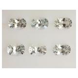 Genuine White Topaz Gemstones