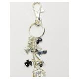 High Fashion Beads & Pendant Keychain