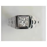 Sterling Silver Cubic Zirconia (approx 2.50g)
