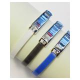 High Fashion Three Color White, Blue & Gray