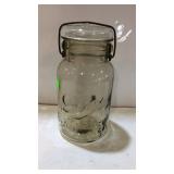 "Drey" improved ever seal clear glass quart size