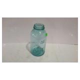 Ball Perfect mason half gallon blue glass canning