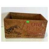Advertisement crate, "Old Dutch Cleanser" - 20 x
