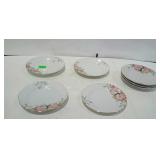 Noritake Azalea china - seven 6-1/2" bread plates