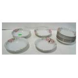 Noritake Azalea china - twelve soup/pasta bowls