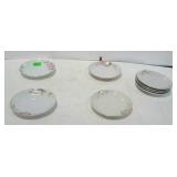 Noritake Azalea china - eight saucers