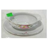 Noritake Azalea china - Gravy boat with attached