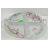 Noritake Azalea china- double handled divided dish