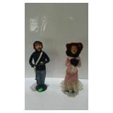 Two Byers Carolers - Union soldier and lady