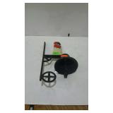 Cast iron wall mount bell with "Mamme" design