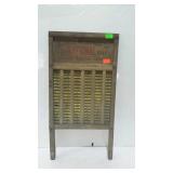 National Washboard Co. No. 81 washboard with brass
