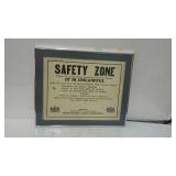 Pennsylvania Game Commission sign "Safety Zone"