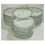 Restaurant ware divided plates, 25 total