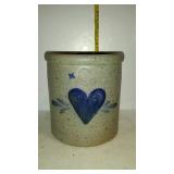 Decor stoneware crock from Cambridge Wis, with