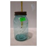 Ball Perfect Mason blue glass canning jar quart