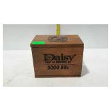 Daisy BBs, this one is a wooden strongbox style