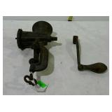 Enterprise meat grind needs screw to hold the