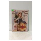 Replica tin advertising sign, NT Swezey Son Flour