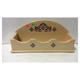 Painted wooden home decor planter box type box,