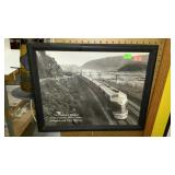 Poster print, train scene -  "The National Limited