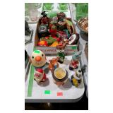 Group lot - shakers, figurines, rolly-polly toys,