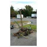 John Deere trail type sickle bar mower, 7ft