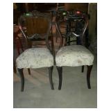 Pair of early parlor chairs, have been