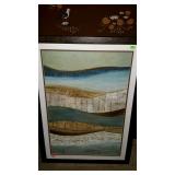 Framed print, in home decor designer frame,