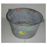Galvanized bucket