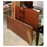 Depression era full size bed. Check it out, built