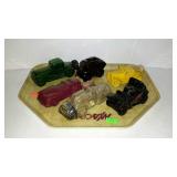 Car design glass decanters