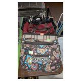 Group of ladies handbags