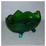 Blue green footed bowl some color is off on