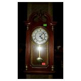 Strasburg Manor battery operated pendulum clock