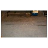 Cork handled fishing pole. 88"